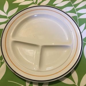 Shenango China vintage divided plate
